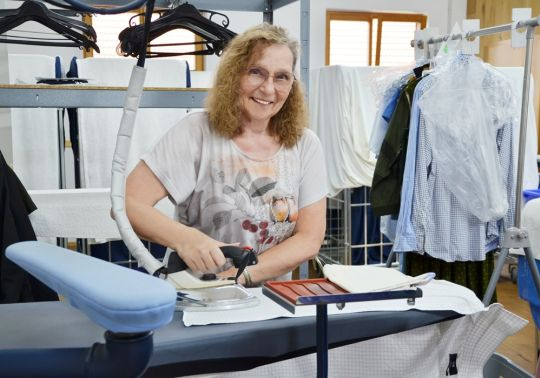 Wäscherei Ruby Bügeln
